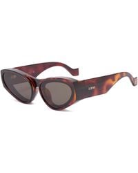 Loewe - Paula's Ibiza Cat Eye Sunglasses - Lyst