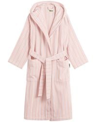 Tekla - Terry Hooded Bathrobe - Lyst
