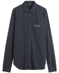 Balenciaga - Main Character' Print Long Sleeve Shirt - Lyst