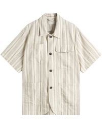 Oliver Spencer - Short Sleeve Safari Shirt - Lyst