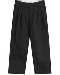 Norse Projects - Hestur Relaxed Twill Pleated Trousers - Lyst