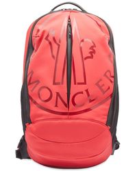 Moncler Cut Logo Backpack - Pink