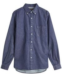 Beams Plus - Button Down Denim Shirt - Lyst