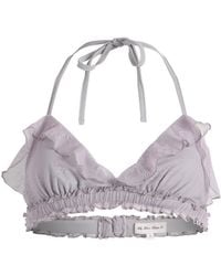 My Mum Made It - Lace Frill Bikini Top - Lyst