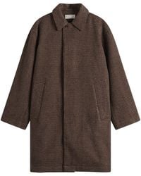 Universal Works - Wool Tweed Mix Stan Coat - Lyst