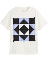 A.P.C. - T-Shirt Patchwork - Lyst