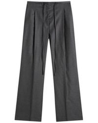 Rohe - Relaxed Soft Wool Trousers - Lyst
