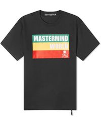 MASTERMIND WORLD - Rasta Print T-Shirt - Lyst