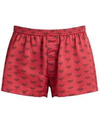 Skims - Sateen Sleep Boxers - Lyst