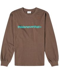 thisisneverthat - T-Logo Long Sleeve T-Shirt - Lyst
