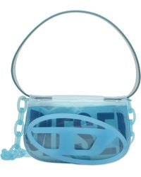 DIESEL - 1Dr Logo Perspex Handbag - Lyst