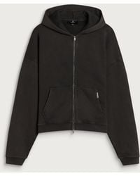 Represent - Initial Boxy Oversized Zip Hoodie - Lyst