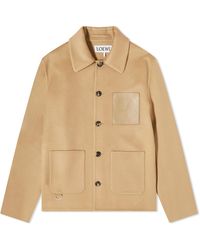 Loewe - Wool Workwear Jacket - Lyst