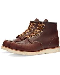 Red Wing - 6" Moc Toe Boot (leather) - Lyst