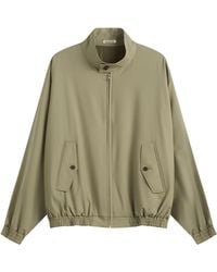 AURALEE - Tropical Wool Zip Blouson - Lyst