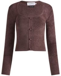 House Of Sunny - The Lounge Rib Knit Top - Lyst