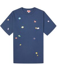 KENZO - Fruit Stickers T-Shirt - Lyst