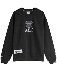 Aape By A Bathing Ape - Aape Camo Ice Hockey Sweatshirt - Lyst