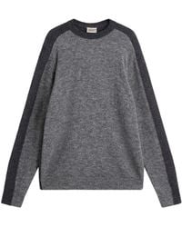 Forét - Alpine Conrast Crew Neck Jumper - Lyst