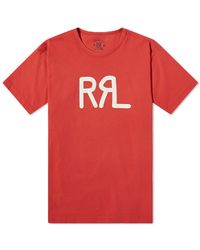 RRL Short sleeve t-shirts for Men | Online Sale up to 47% off | Lyst