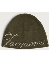 Jacquemus - Script Logo Beanie - Lyst