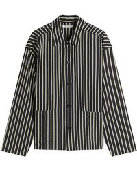 YMC - Pj Stripe Jacket - Lyst