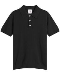 CASABLANCA - Pointelle Monogram Polo - Lyst