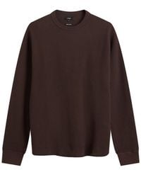 Beams Plus - Waffle Crew Neck Sweatshirt - Lyst