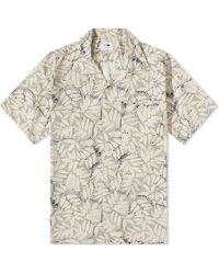 NN07 - Julio Leaf Print Vacation Shirt - Lyst