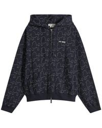 TTT MSW Dot Logo Zip Hoodie in Blue for Men | Lyst Canada