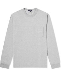Comme des Garçons - Pocket Logo Long Sleeve T-Shirt - Lyst