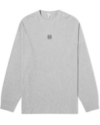Loewe - Anagram Long Sleeve T-Shirt - Lyst