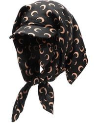 Marine Serre - Moon Silk Veiled Cap - Lyst