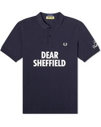 Fred Perry - X Corbin Shaw Dear Sheffield Polo Shirt - Lyst