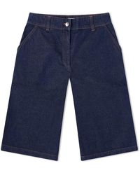 Maison Kitsuné - Workwear Denim Bermuda Shorts - Lyst