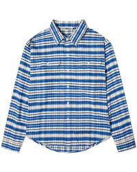 Cole Buxton - Ss24 Flannel Check Shirt - Lyst