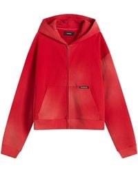 NAHMIAS - Sunfade Boxy Zip-Up Hoodie - Lyst