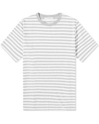 WOOD WOOD - Sami Classic Striped T-Shirt - Lyst