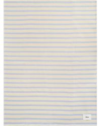 Tekla - Striped Lambswool Blanket - Lyst