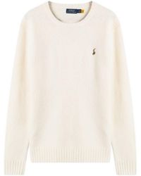 Polo Ralph Lauren - Brushed Shetland Knit Jumper - Lyst