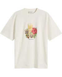 Drole de Monsieur - T-Shirt Hibiscus Club - Lyst