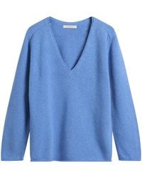 NOTHING WRITTEN - Cerin Deep V-Neck Pullover - Lyst