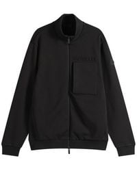 Moncler - Fleece Zip Up Jacket - Lyst