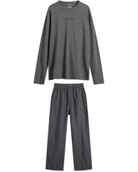 Calvin Klein - Flannel Pyjama Set - Lyst