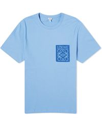 Loewe - Anagram Fake Pocket T-Shirt - Lyst