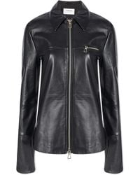 Sportmax - Gel Leather Jacket - Lyst
