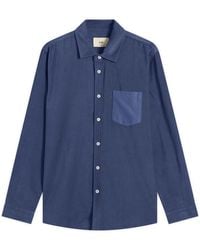 Folk - Direction Babycord Shirt - Lyst