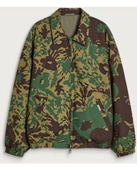 Nomarythm Textile - Camo Flower Reversible Down Puffer Jacket - Lyst