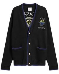 CASABLANCA - Flaming Tennis Ball Cardigan - Lyst