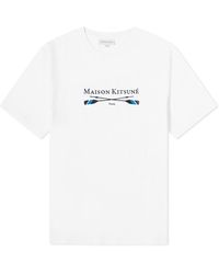 Maison Kitsuné - Oars Regular T-Shirt - Lyst